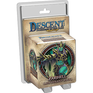 Descent Board Game - Zarihell Lieutenant Miniature Pack