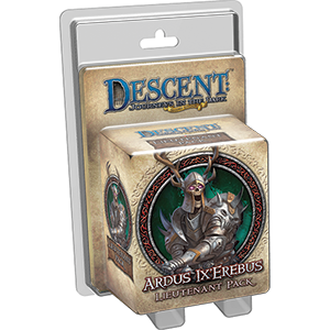 Descent Board Game - Ardus Ix'Erebus Lieutenant Miniature Pack