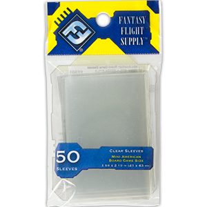 Mini American Board Game Sleeves - Pack of 50 (Fantasy Flight Games)