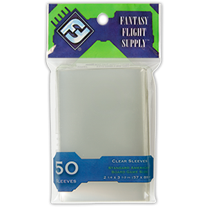 Standard American Board Game Sleeves - Pack of 50 (Fantasy Flight Games)