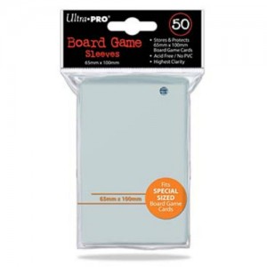 Board Game Sleeves Pack (50 Sleeves) 65x100mm