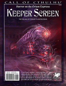 Call of Cthulhu: Horror on the Orient Express Keeper Screen