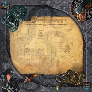 Elder Sign Dice Game: Museum Gamemat