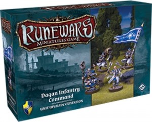 Runewars Miniatures Game: Daqan Infantry Command Expansion Pack
