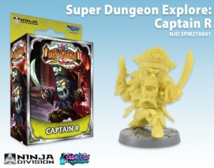 Super Dungeon Explore Miniature Game - Captain R Expansion