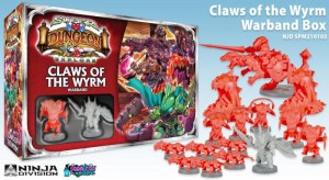 Super Dungeon Explore Miniature Game - Claws of the Wyrm Warband Expansion