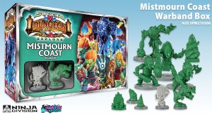 Super Dungeon Explore Miniature Game: Mistmourn Coast Warband Expansion