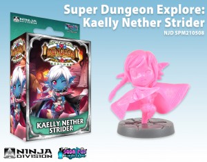 Super Dungeon Explore Miniature Game - Kaelly the Nether Strider Expansion