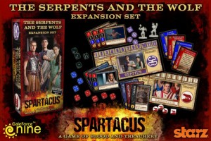 Spartacus Board Game - The Serpents and the Wolf Expansion Set
