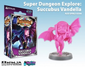 Super Dungeon Explore Miniature Game: Succubus Vandella Expansion